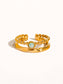 Layered Stone Ring