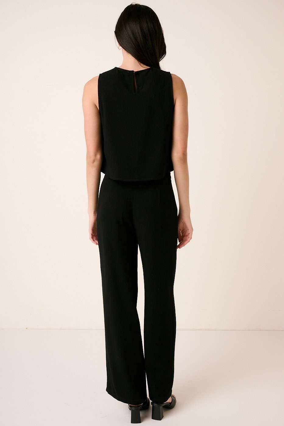 Linen Pleated Pant Set