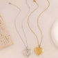 18K STAINLESS STEEL TARNISH FREE LOCKET NECKLACE