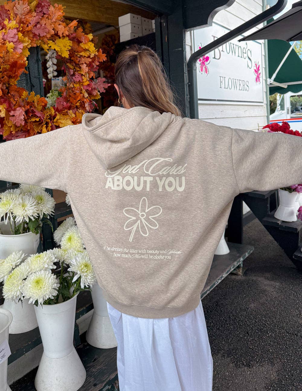 God Cares About You Hoodie