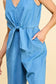 Gaucho Denim Jumpsuit