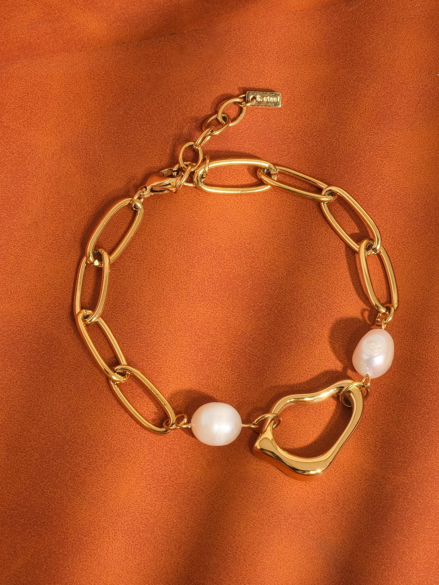 Classic Pearl Chain Bracelet