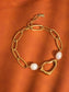 Classic Pearl Chain Bracelet