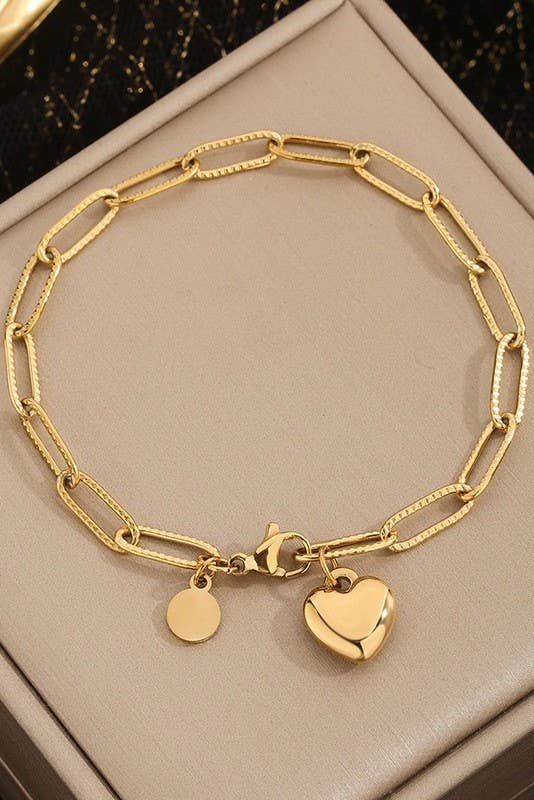 Heart Braclet Paper Clip