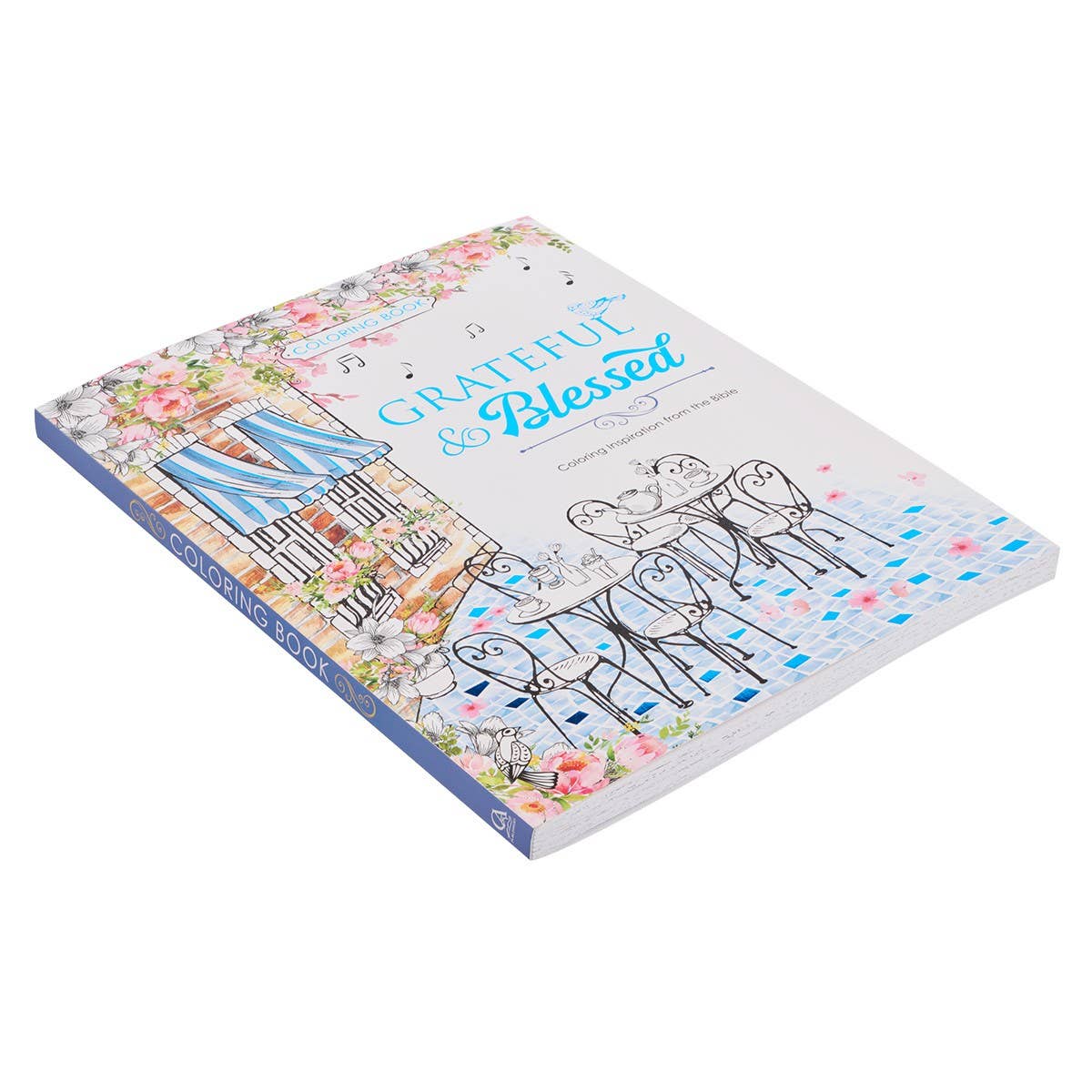 Coloring Book Grateful & Blessed