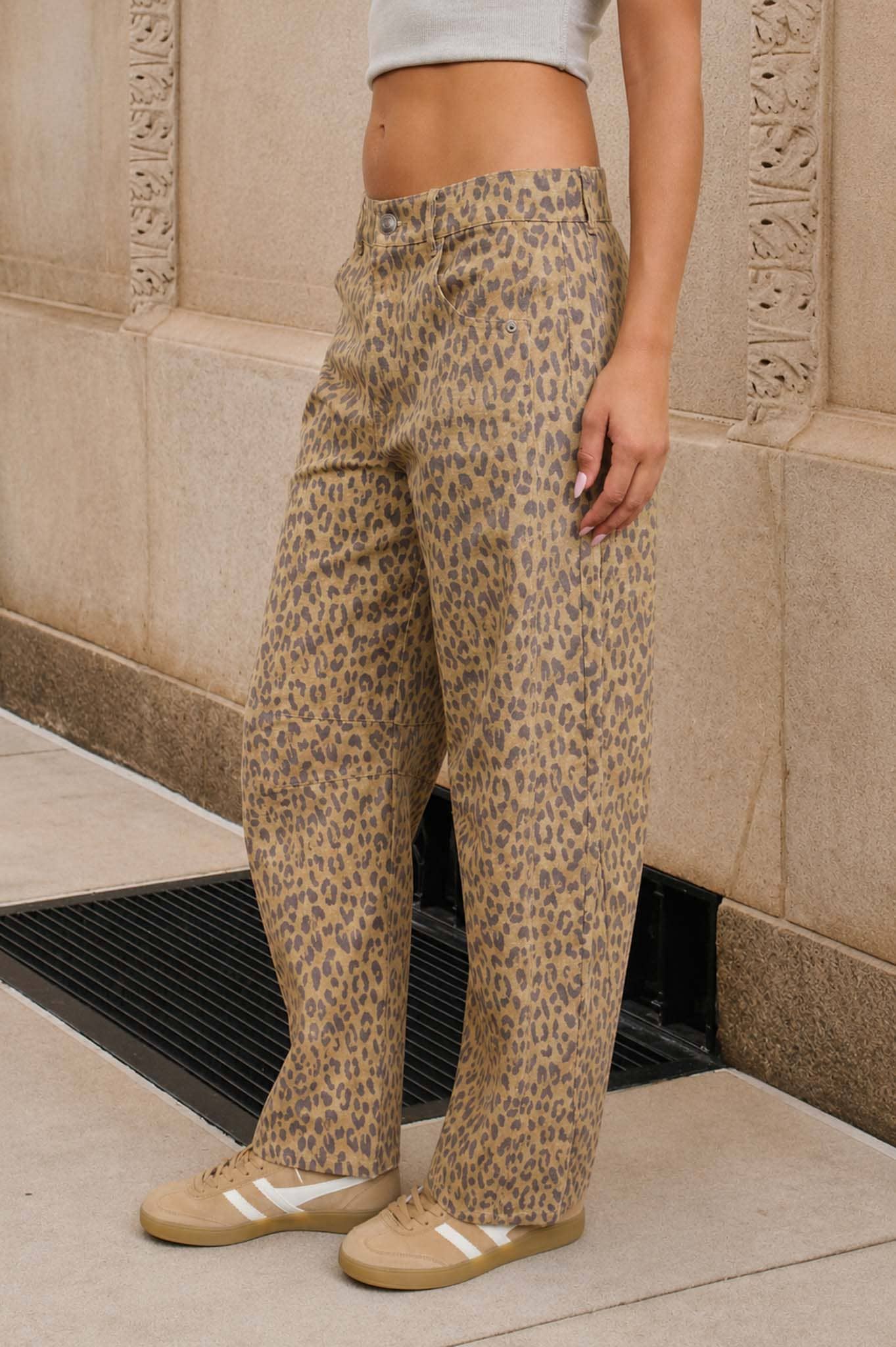 LEOPARD PRINT JEANS Leopard Print Jeans