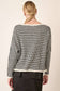 Argyle Pattern Dolman Sweater Top