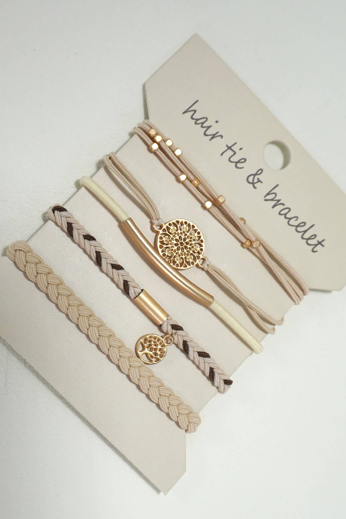 Boho Dual Function Bracelet/Hair Ties