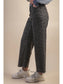 Leopard Print Marine Straight Pants