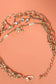 Multi-Layer Bow Heart Station Rhinestone Bracelet