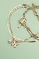 Multi-Layer Butterfly Heart Bracelet