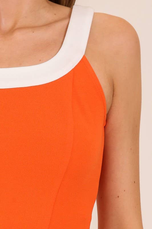 Game Day Contrast Top