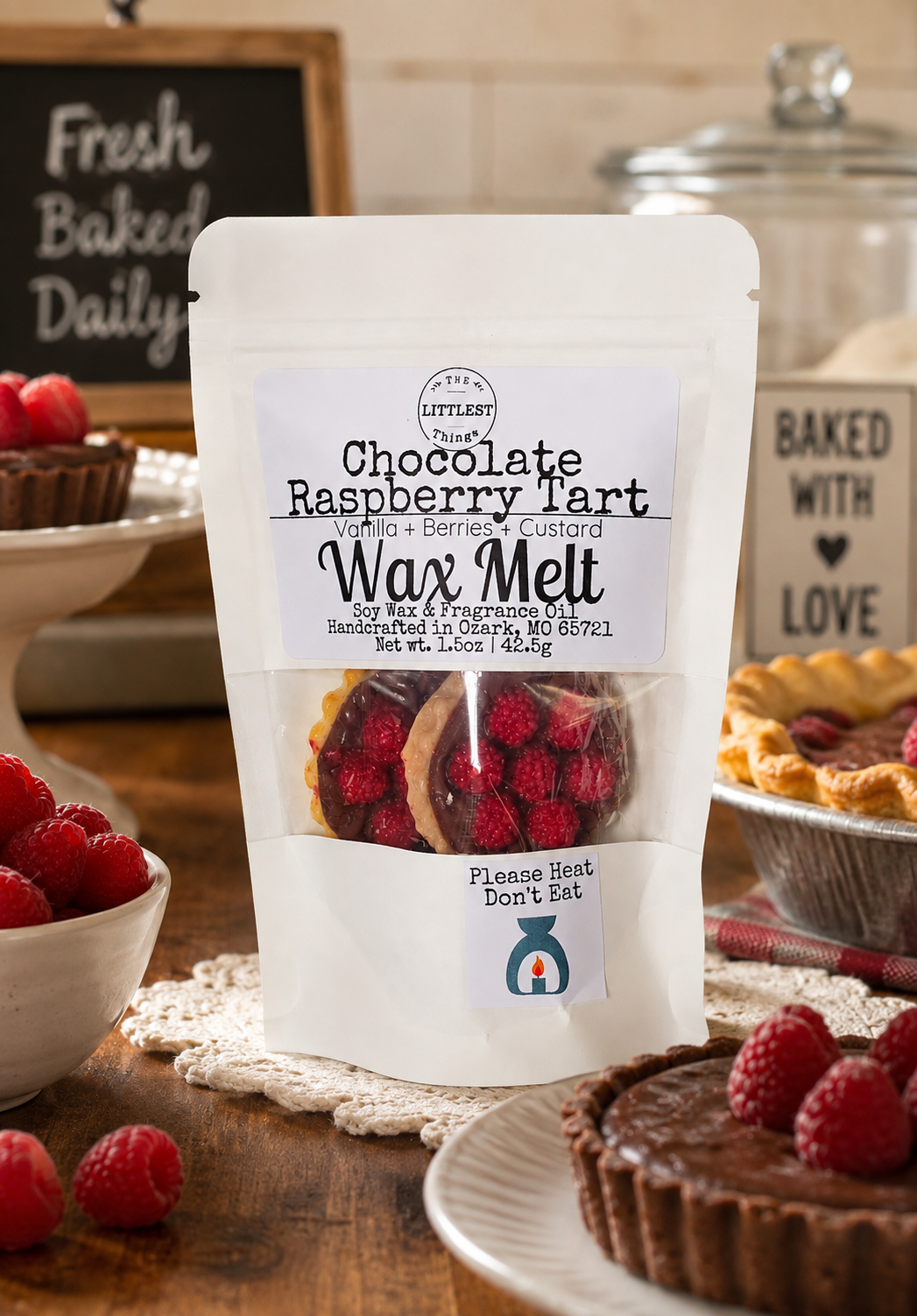 Chocolate Raspberry Tart Wax Melts