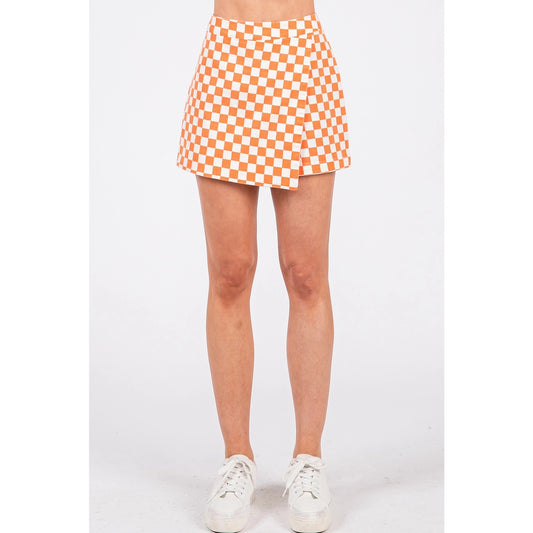 Game Day Wrap Mini Skort
