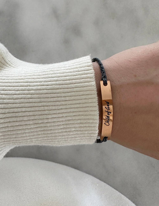 Black Child of God Bracelet