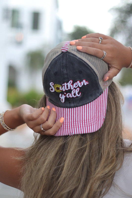 Country Y'all Embroidered Hat