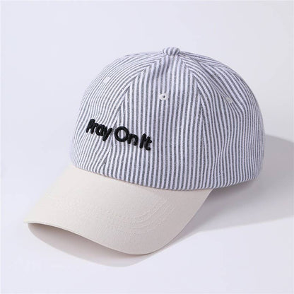 "Pray On It" Stripe Baseball Cap