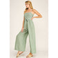 Coastal Stripe Smocked Jumpsuit