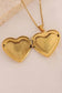 18K STAINLESS STEEL TARNISH FREE LOCKET NECKLACE