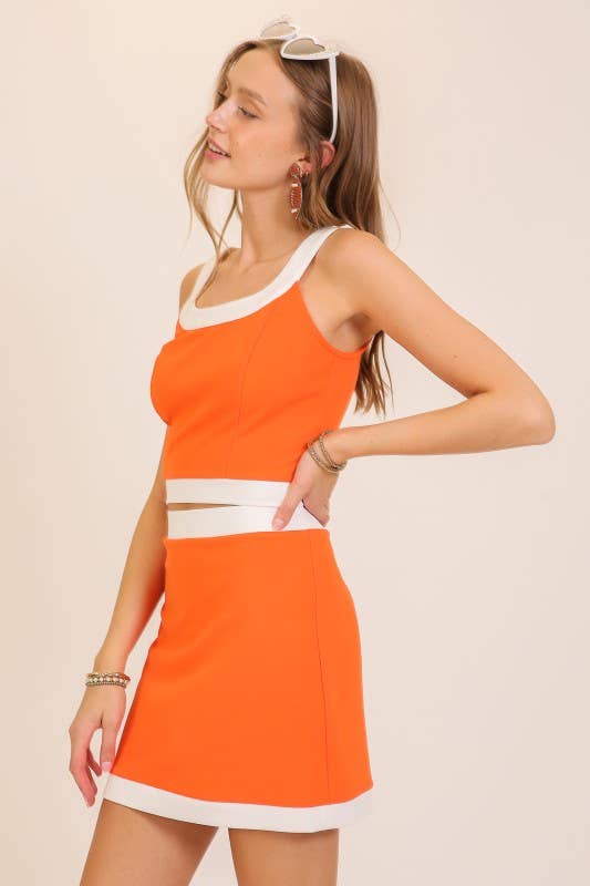 Game Day Contrast Top