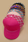 TRUCKER HAT CHECKER FOAM FRONT MESH BACK CAP