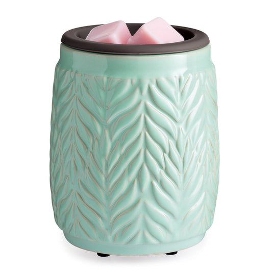 Wax Warmer with Silicone Dish-Mint Leaf
