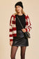 Zip Up Cable Knit Hoodie