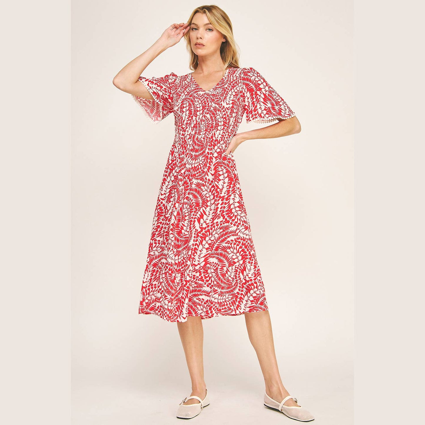 Smocked Breeze Elegance Dress