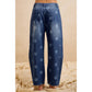 Polka Dot Barrel Jeans