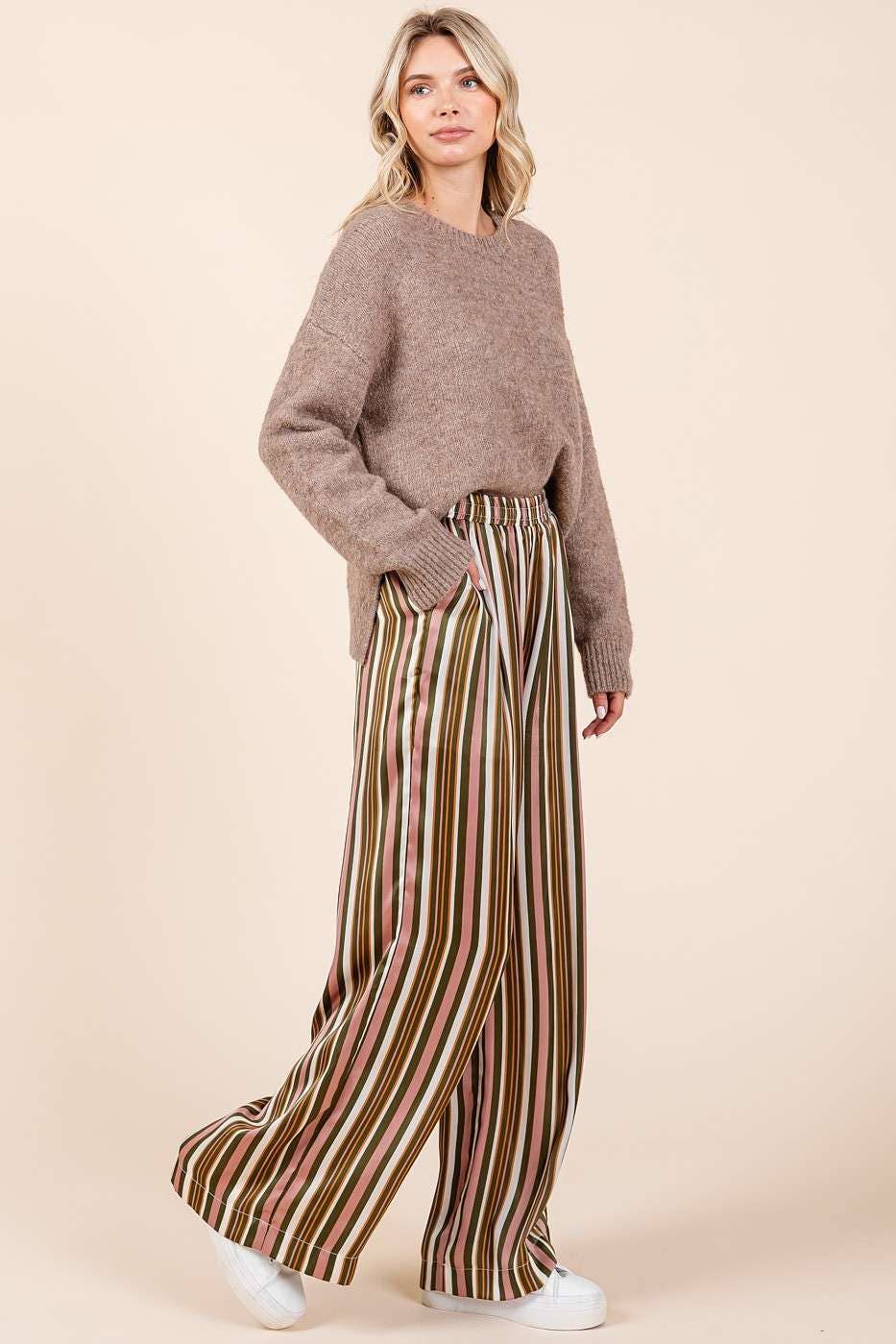 Multi Stripe Pants