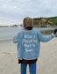 What a Friend In Jesus Denim Jacket