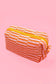 Checker Cosmetic Pouch