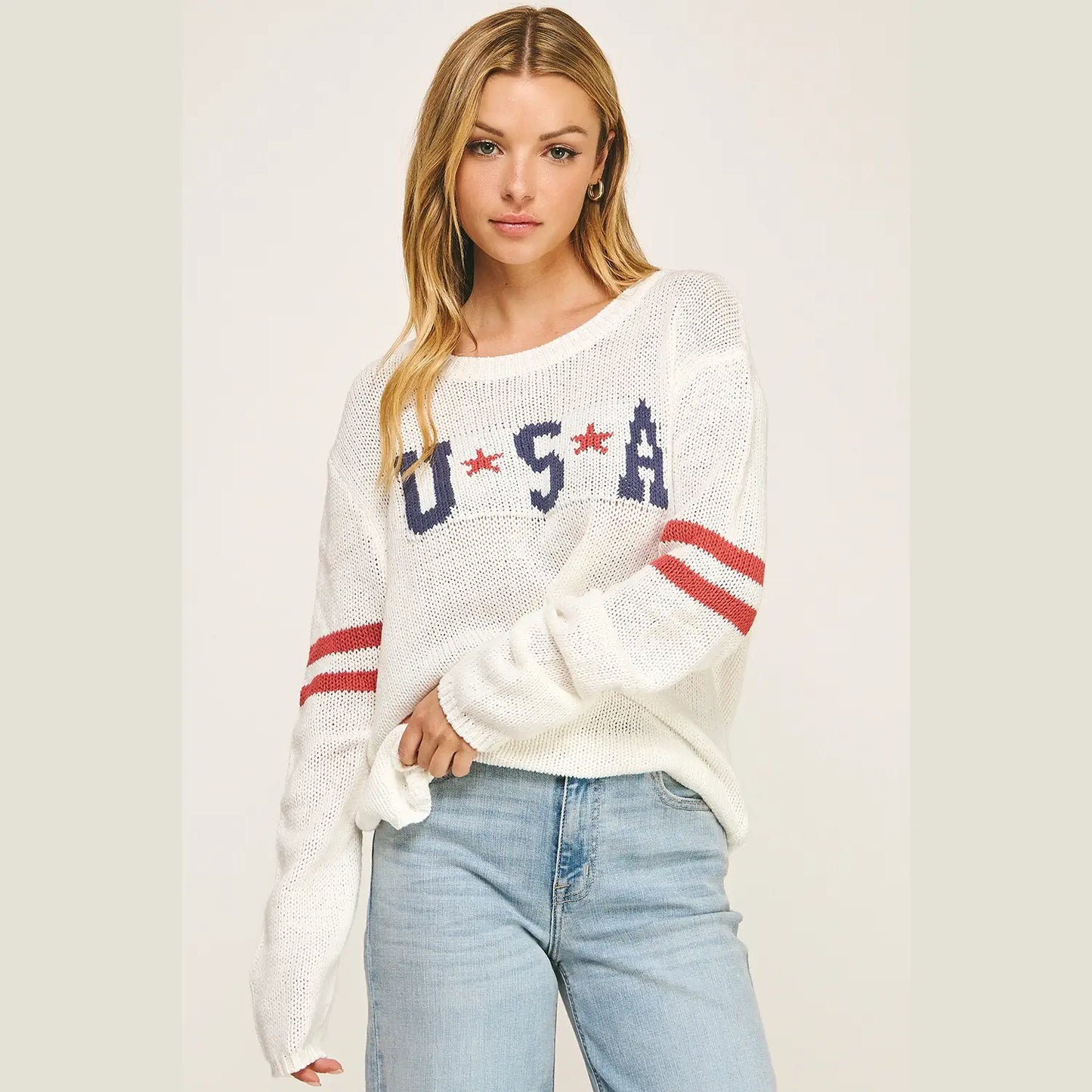 American Pride Graphic Sweater