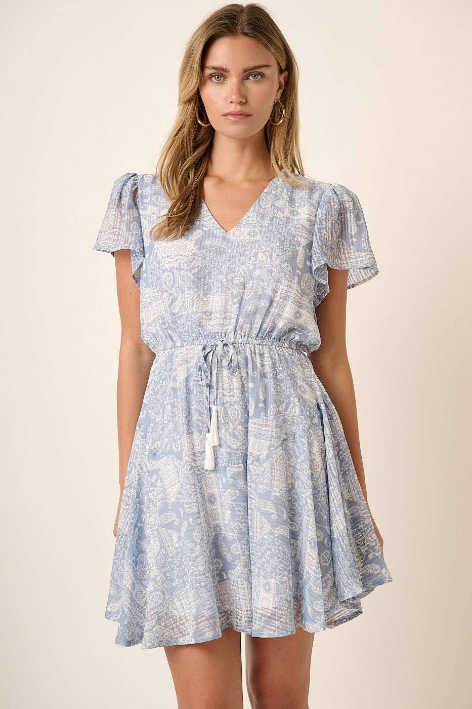 Paisley Print Skirt Dress