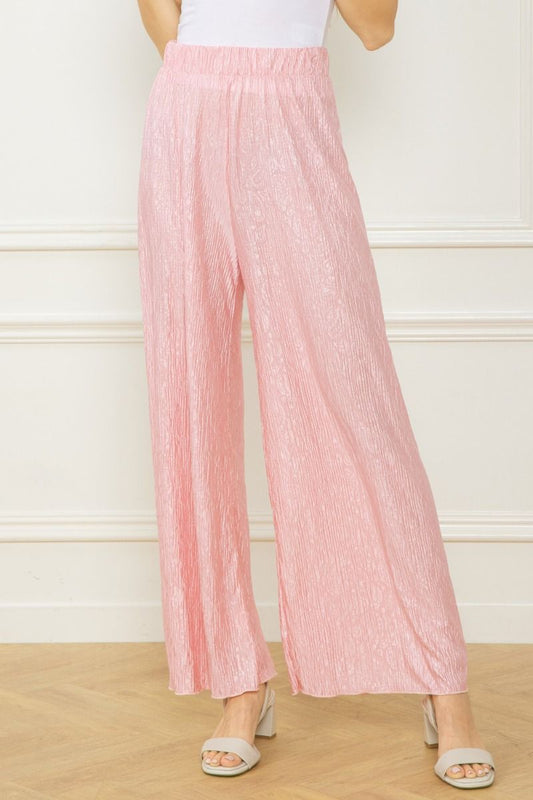 Luxe Horizon Wide-Leg Pants