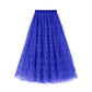Mesh Tiered Skirt