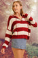 Zip Up Cable Knit Hoodie