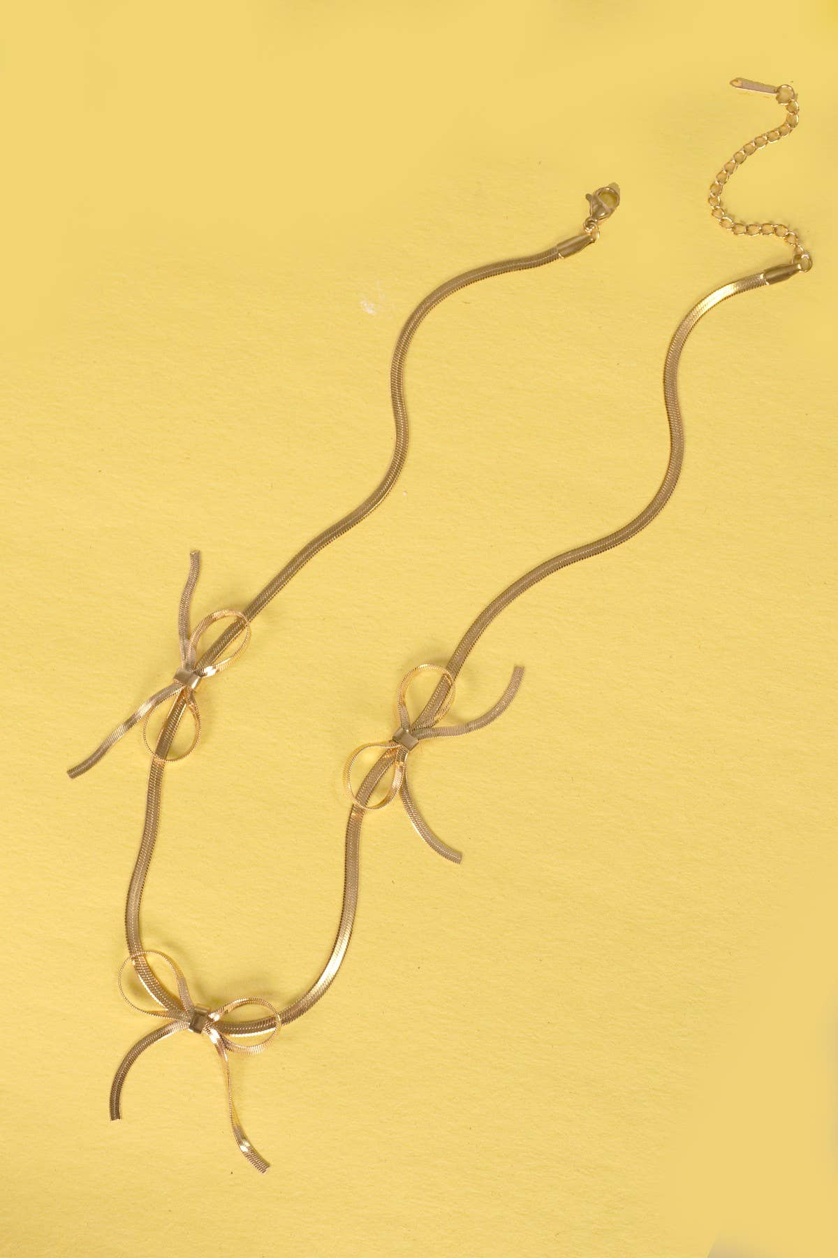 Multi Bow Necklace