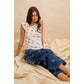 Polka Dot Barrel Jeans