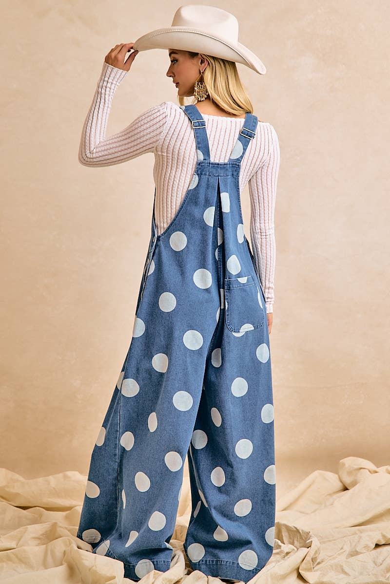 Polka Dot Overalls
