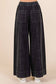 Mineral Wash Wide Leg Pants