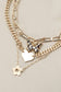 Multi-Layer Butterfly Heart Bracelet