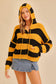 Zip Up Cable Knit Hoodie
