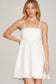 The Flirty Pleated Back Dress