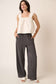 Airflow Elastic Waist Wide Leg Pants